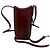 Loewe Bolsa Tiracolo Gate Phone Mini Burgundy - vista 4