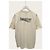 Balenciaga Oversized T-Shirt mit besticktem Wave-Logo Ivory - Ansicht 3