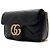 Gucci Borsa Super Mini Matelassé con catena dorata - vista 2