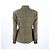 Chaqueta Christian Dior de seda caqui - vista 3