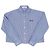 Miu Miu Camicia cropped in popeline a righe - vista 3
