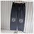 Loewe Pantaloni in denim baggy neri - vista 2