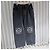 Loewe Pantaloni in denim baggy neri - vista 3