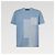 Louis Vuitton Kurzarm-T-Shirt mit Rundhalsausschnitt aus Strick-Denim-Patchwork - Ansicht 2