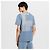 Louis Vuitton Kurzarm-T-Shirt mit Rundhalsausschnitt aus Strick-Denim-Patchwork - Ansicht 4