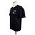 Hermès Maxi Bedrucktes Damen T-Shirt Kurzarm Noir - Ansicht 9