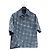 Louis Vuitton Giacca-camicia a maniche corte in denim con stampa Monogram
