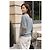 Burberry Damen Strickpullover aus Wolle mit Karomuster und Patches - Ansicht 2