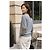 Burberry Damen Strickpullover aus Wolle mit Karomuster und Patches - Ansicht 6