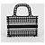Dior Small Book Tote Bag Hahnentritt Schwarz Weiß - Ansicht 2