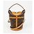 Bucket Louis Vuitton Borsa a Secchiello in Tela Monogram Marrone - vista 2