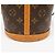 Bucket Louis Vuitton Borsa a Secchiello in Tela Monogram Marrone - vista 6