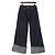 Louis Vuitton Vaqueros flare de denim con monograma y dobladillo curvo para mujer