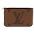Louis Vuitton Borsa a tracolla Pochette Double Zip in Monogram Giant Reverse Canvas - vista 2