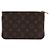 Louis Vuitton Borsa a tracolla Pochette Double Zip in Monogram Giant Reverse Canvas - vista 5