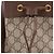 Gucci Mini Borsa Secchiello Ophidia GG Marrone - vista 2