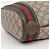 Gucci Mini Borsa Secchiello Ophidia GG Marrone - vista 9