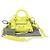 Balenciaga Neo Classic Top Handle Mini City in vitello giallo - vista 2