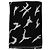 Givenchy Sciarpa Sciarpa Unisex Invernale Calda in Lana Bianco e Nero - vista 2