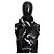 Givenchy Sciarpa Sciarpa Unisex Invernale Calda in Lana Bianco e Nero - vista 4