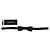 Dolce & Gabbana Men Gray Pattern Silk Adjustable Neck Papillon Bow Tie - view 2