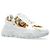 Sneakers Versace Speedtrack Bianche Oro - vista 3