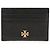 Tarjetero acolchado Tory Burch negro de piel - vista 3