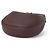 Sac à épaule Céline en cuir marron foncé - vue 5