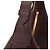 Sac à épaule Céline en cuir marron foncé - vue 9