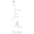 Céline Borsa a tracolla Trio Flap da donna - vista 9