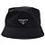 Cappello a secchiello Prada Re-Nylon Nero