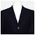 Thom Browne Navy Stripe Plain Weaving Wool Jacket with Gold Buttons - view 2