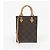 Louis Vuitton Petit Monogram Canvas Sac Plat Tote Shoulder Bag - vista 5