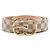 Louis Vuitton Damier Azur Strap Gold Logo Damengürtel