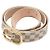 Louis Vuitton Damier Azur Strap Gold Logo Damengürtel - Ansicht 2