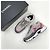 Sneakers Chanel in tweed e camoscio marrone - vista 2