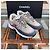 Sneakers Chanel in tweed e camoscio marrone - vista 4