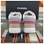 Sneakers Chanel in tweed e camoscio marrone - vista 6