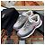 Sneakers Chanel in tweed e camoscio marrone - vista 7