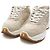 Louis Vuitton Sneakers Run Monogram Donna Beige - vista 5