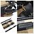Burberry Borsa Hobo Ashby Medium in pelle nera a quadri - vista 7