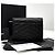 Autre Marque Cartera Matelassé Black - vista 3