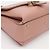 Gucci Borsa a tracolla e mano in pelle rosa con catena GG Interlocking - vista 10