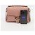 Gucci Borsa a tracolla e mano in pelle rosa con catena GG Interlocking - vista 14