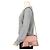 Gucci Borsa a tracolla e mano in pelle rosa con catena GG Interlocking - vista 15