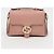 Gucci Borsa a tracolla e mano in pelle rosa con catena GG Interlocking - vista 2