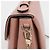 Gucci Borsa a tracolla e mano in pelle rosa con catena GG Interlocking - vista 6