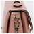 Gucci Borsa a tracolla e mano in pelle rosa con catena GG Interlocking - vista 7