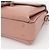 Gucci Borsa a tracolla e mano in pelle rosa con catena GG Interlocking - vista 9