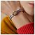 Hermès Bracciale da donna Mini Click Choker Cream Rose Gold - vista 5